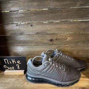 Mens Nike Air Max 2017 Cool Gray Anthracite Athletic Sneakers Shoes Size 8 D GUC